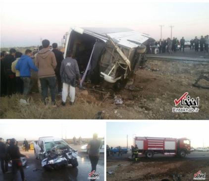 4 کشته و 40 زخمی در تصادف اتوبوس راهیان نور دانش آموزان دختر 